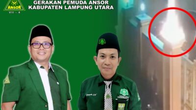 DPC Ansor Lampura Kecam Pelemparan Bom Molotov di Rumah Ketua Ansor Lampung