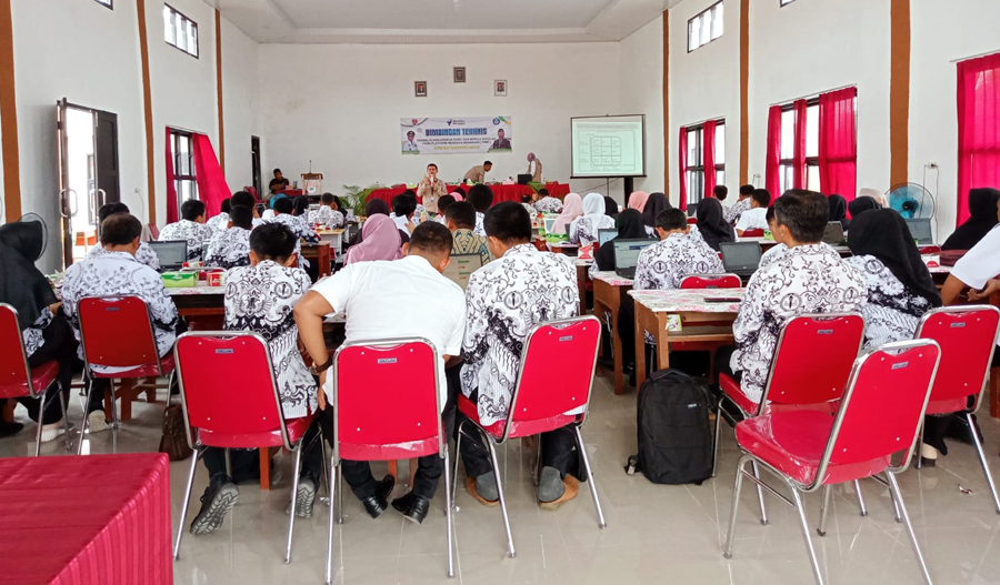 Beri Pemahan Kurkulum Merdeka, MKKS SMP Mesuji Gelar Bimtek