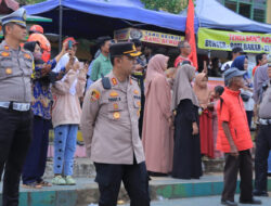 Kampaye Mahfud MD, Polres Lampung Utara Terjunkan 335  Personel