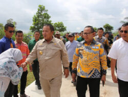 Gubernur Lampung Kunjungi Mesuji Pastikan Proyek Jalan Provinsi Mulus