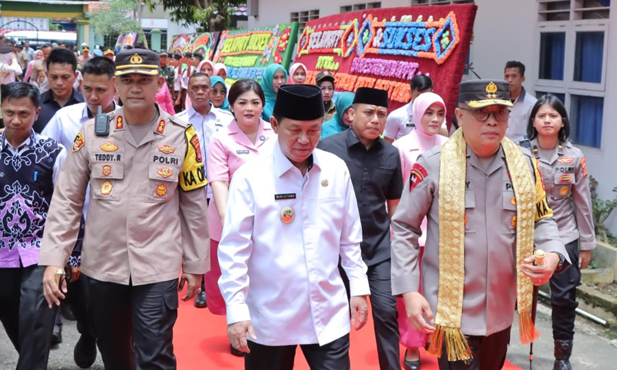 Resmikan Rehabilitas SMA, Kapolda Lampung : Wujudkan Indonesia emas 2045