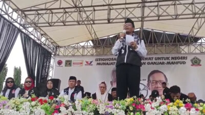 Kampanye di Lampura, Cawapres Mahfud MD Berjanji Sejahtarakan Petani