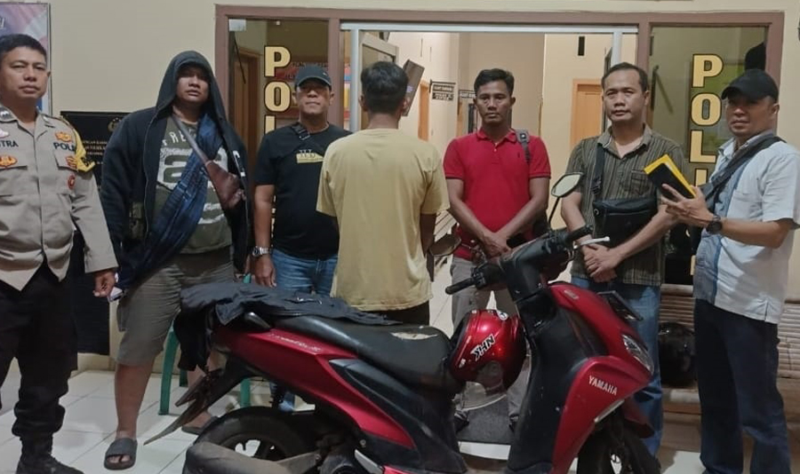 Rampas Hp, Seorang Pria Asal Waykanan Diringkus Polisi Kotabumi