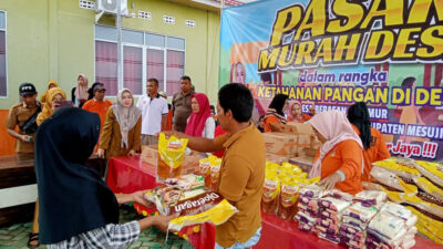 Ringankan Beban Warganya di Bulan Ramadhan, Pemdes Berabasan Makmur Gelar Pasmur