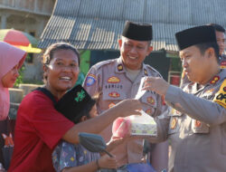 Berkah Ramadhan, Kapolres Mesuji Sempatkan Berbagi Takjil