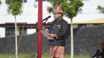 Pj Bupati Mesuji Jadi Irup HUT Ke-60 Provinsi Lampung, HUT Satpol PP Ke-74 Dan HUT Ke-62 Satlinmas