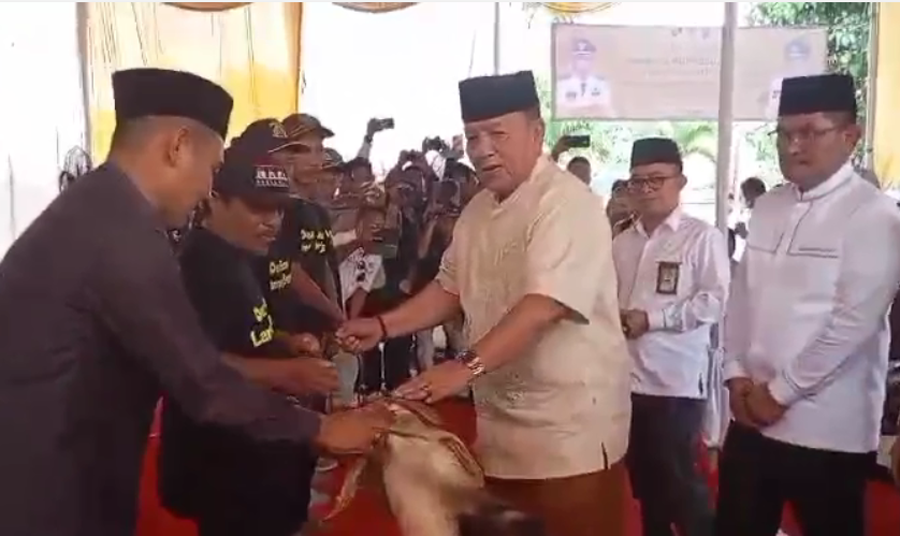 Gubernur Lampung Lounching Desa Madukoro Baru Sebagai Kampung Baznas