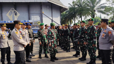 Siapkan Kungker Presiden Jokowi, Polres Lampung Utara All Out Dalam Pengamanan