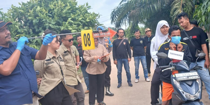 Pelaku Perkosa Korban Usai Dibunuh, Rekontruksi Kasus Pembunuhan Siswi SMK Mesuji