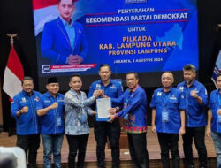 Balonbup Lampura, Demokrat Berikan Rekomendasi Ke Ardian-Sopyan