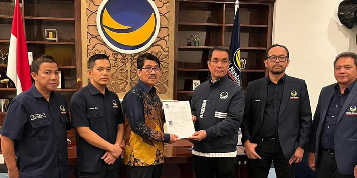 NasDem Beri Rekomendasi Kepada Hamartoni Sebagai Cawabup Lampura