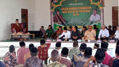 Peringati Hari Jadinya Ke-26 Tahun, Pemdes Tirtalaga Gelar Pengajian & Doa Bersama