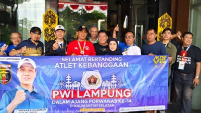 Lomba Fotografi Porwanas, PWI Lampung Turunkan Dua Fotografer