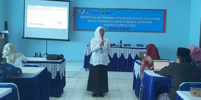 Tingkatkan Kwalitas Pendidikan PAUD, Disdik Beri Strategi Pemanfaatan Rapor