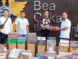 Polda Lampung Ungkap Jaringan Penjualan  Rokok Ilegal