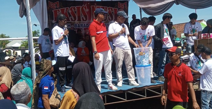 Ribuan Warga Padati Jalan Sehat Kadapi-Cik Raden di Pakuanratu
