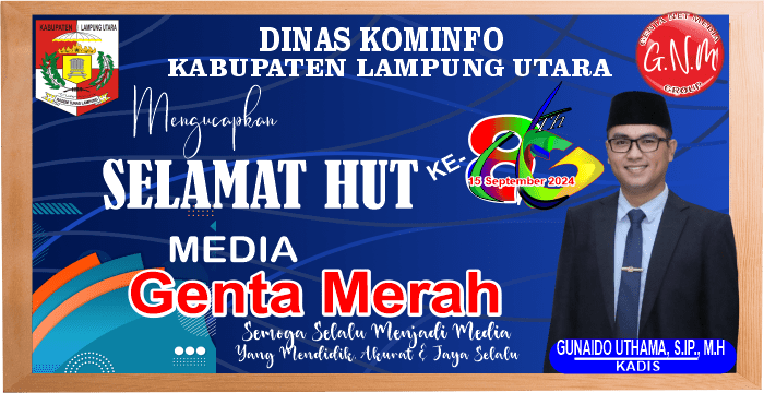 Dinas Komunikasi dan Informatika Lampung Utara Kadis Kominfo Lampung Utara Gunaido Uthama, S.IP., M.H