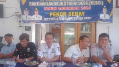 40 KPM Pekon Seray Terima Penyaluran BLT-DD Tahap Tiga