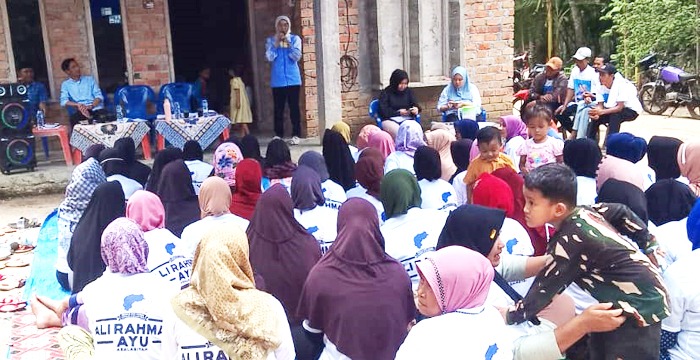 Bacalon Wabup Waykanan Ayu Asalasiyah Kukuhkan Tim Amanah di Bahuga