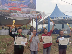 SMKN 1 Pakuanratu Sabet Juara 3 Lomba Pengolahan Lahan Tingkat Nasional