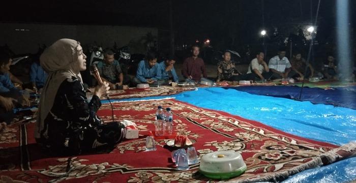 Transparasi Anggaran, Pemdes Berasan Makmur 'Grebek RT'