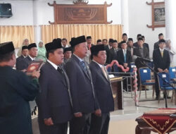 Rial Kalbadi Jabat Ketua DPRD Waykanan, Didampingi Dua Wakil