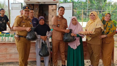 Bantu Warganya, Pemkab Mesuji Gelar Operasi Pasar Murah