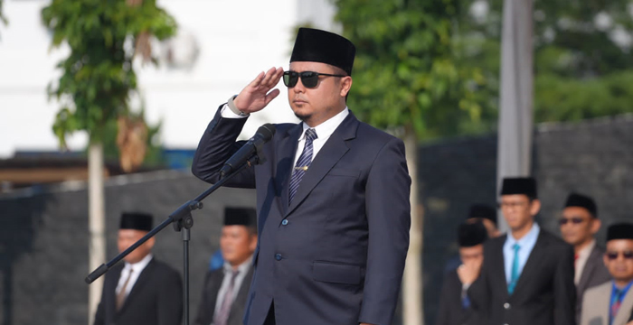 Pimpin Upacara Hari Pahlawan Ke-79, PJ Sekda Mesuji Bacakan Sambutan Mensos