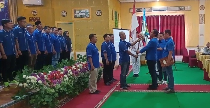 Di Nahkodai Erik, KNPI Mesuji Periode 2025-2028 Dilantik