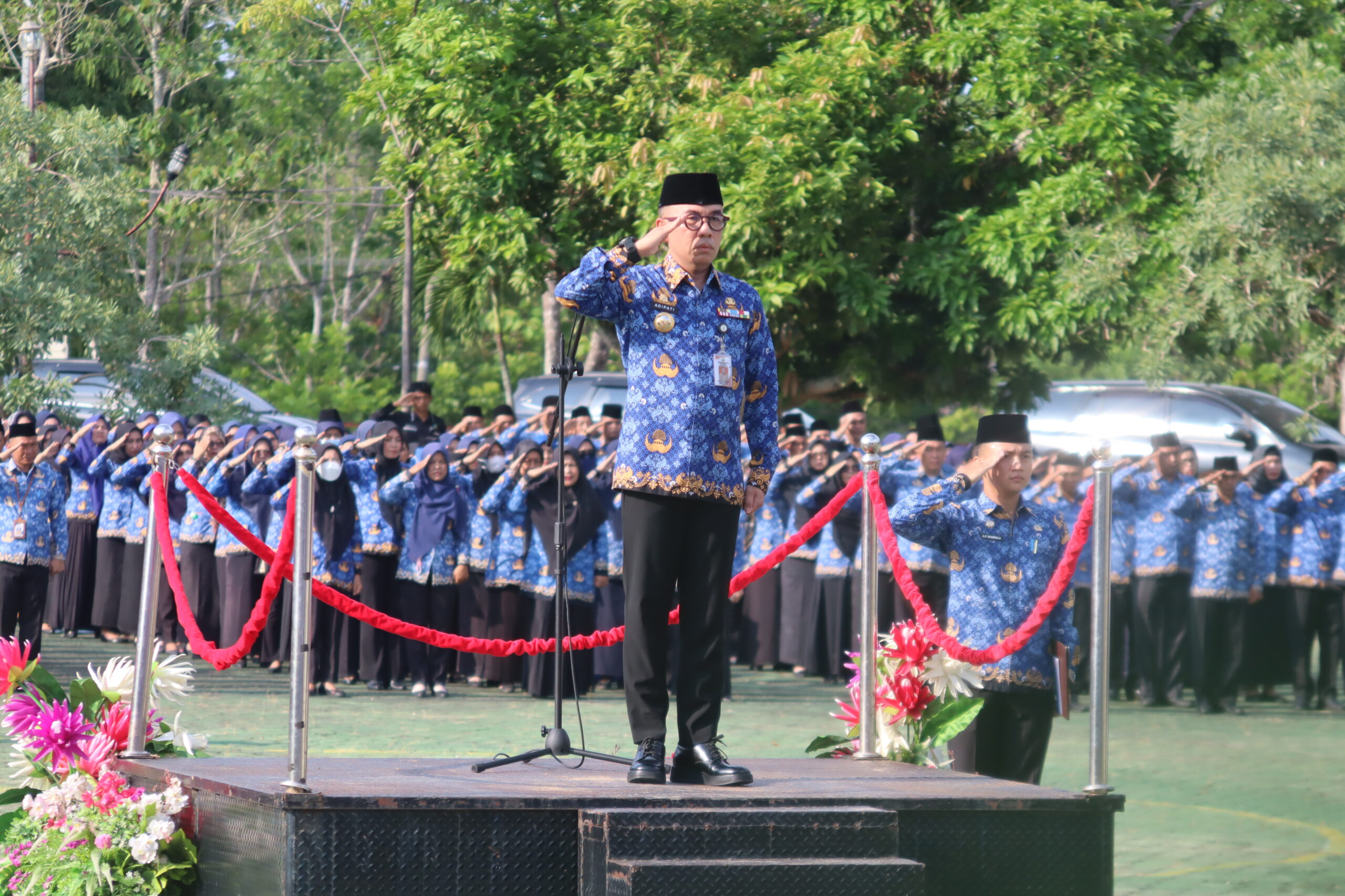 Pemkab Waykanan Gelar Upacara Peringatan Sumpah Pemuda Ke-96