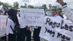 Ratusan Guru Honorer Waykanan Demo, Sekda: R2 R3 Akan Diangkat Seluruhnya Jadi P3K Paruh Waktu