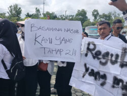 Ratusan Guru Honorer Waykanan Demo, Sekda: R2 R3 Akan Diangkat Seluruhnya Jadi P3K Paruh Waktu