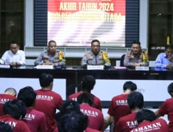 Selama Tahun 2024, Kejahatan di Lampura Meningkat 47 Persen