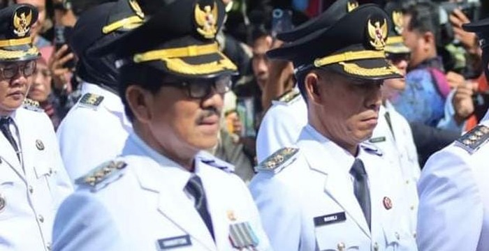 Presiden RI Lantik Hamartoni-Romli Sebagi Bupati-Wakil Bupati Lampura