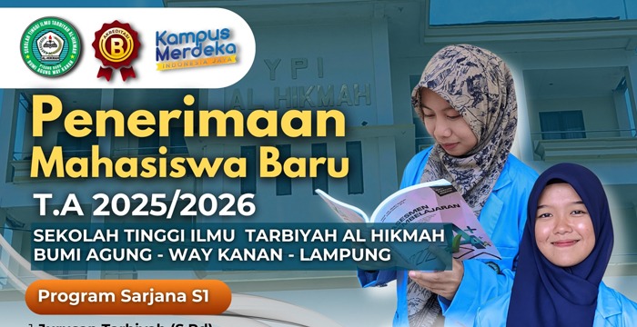 Mau S1 dan S2, Sekolah Saja di STIT Al Hikmah Waykanan