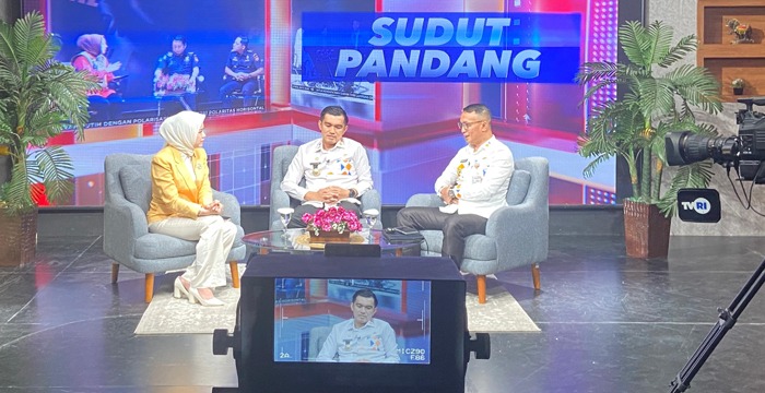 Pj Sekda Waykanan Jadi Narsum Pada Dialog Pembangunan Di TVRI Lampung