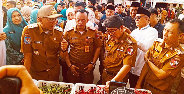 Tekan Inflasi, Pemprov Lampung Adakan Pasar Murah di Lampura