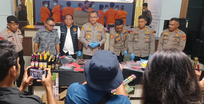 Ops Cempaka, Polres Mesuji Ungkap Pekat Hingga Premanisme