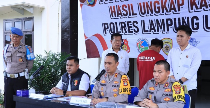 Lakukan Pungli Truk, Pria di Lampura Diamankan Polisi