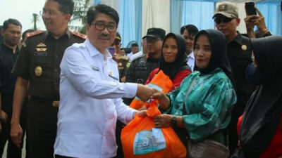 Hadiri Pembukaan Pasar Murah, Bupati Lampura : Ucapkan Terima kasih dan Apresiasi Kepada Adiyaksa