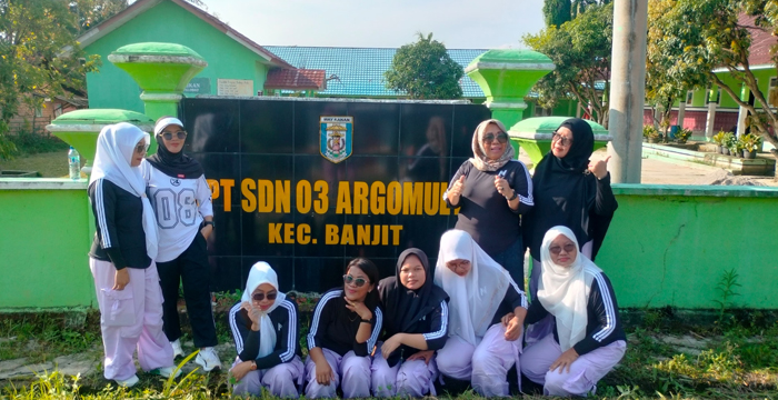 Perkenalkan SAIH, Kepsek SDN 02 Argomulyo Ajak Siswanya Senam Gembira