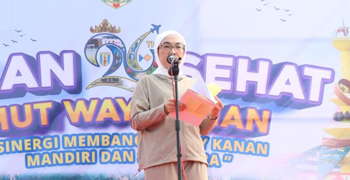Dalam rangka memperingati Hari Jadi ke-26 Kabupaten Way Kanan yang jatuh pada 27 April, Pemerintah Kabupaten Way Kanan menggelar kegiatan Jalan