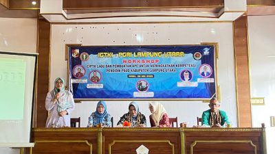 Peringati Hut IGKTI ke75, TP PKK Lampura Gelar Workshop & Pembuatan APE