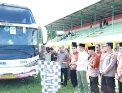 Pemkab Lampung Utara Lepas 47 Jemaah Haji Kloter 2 Tahun 2025