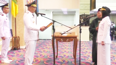 Gubernur Lampung Lantik Ayu Asalasiah Jadi Bupati Defitif Waykanan