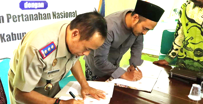 BPN Mesuji dan PCNU Jalin Kerja Sama Legalisasi Aset Tanah