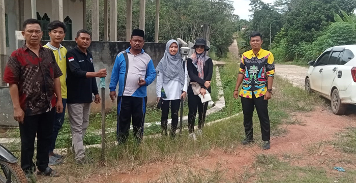 BPN Mesuji Tancap Gas! Tanah Wakaf dan Rumah Ibadah di Panca Jaya Mulai Diukur