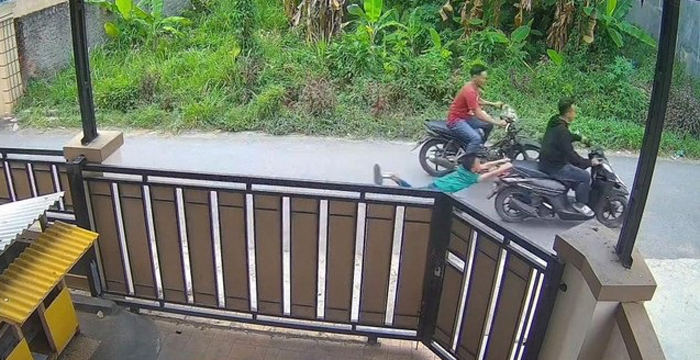 Pertahankan Sepeda Motornya, Bocah 10 Tahun Diseret Begal Belasan Meter