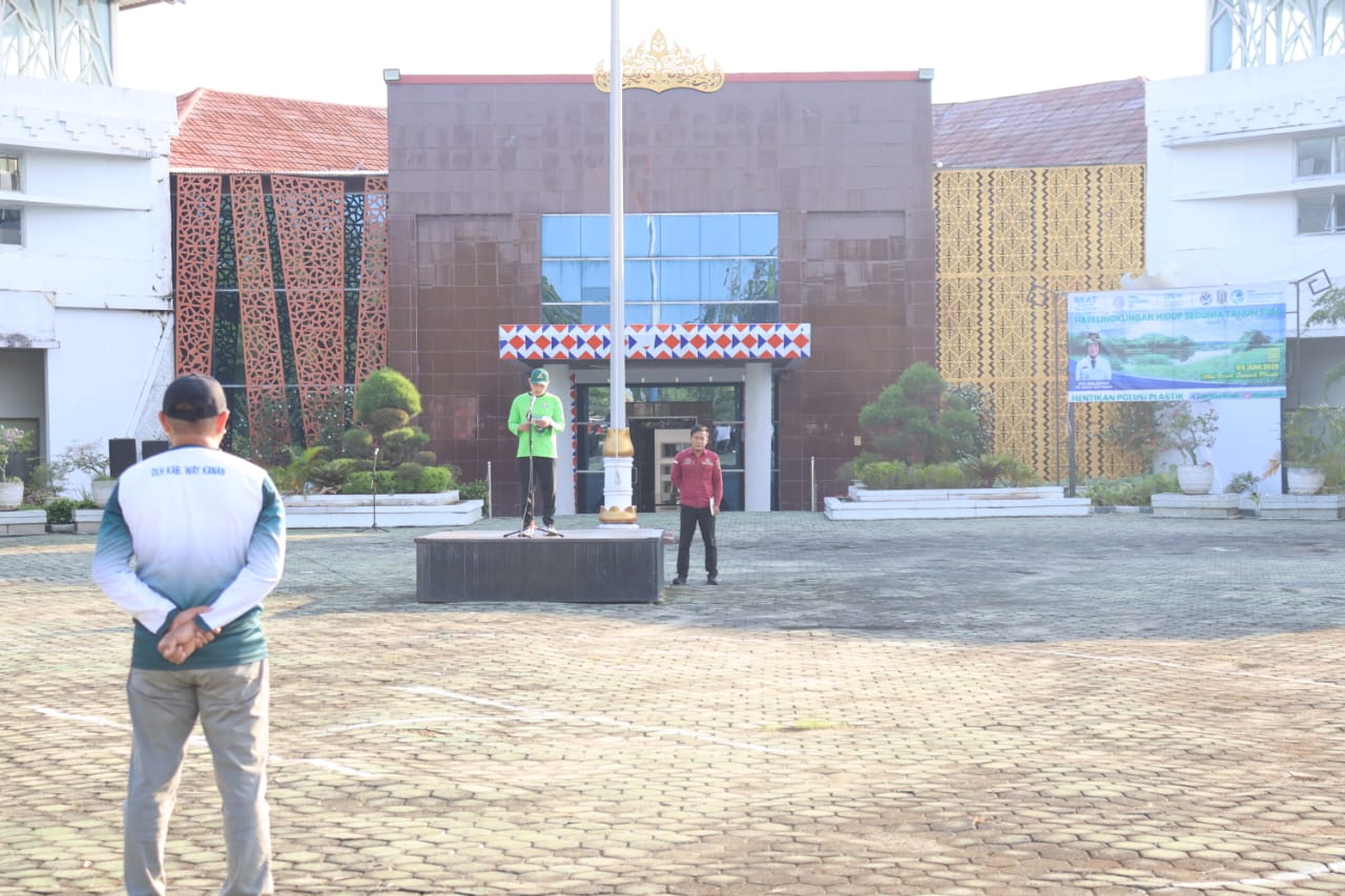 Way Kanan Gelar Apel Peringatan Hari Lingkungan Hidup Sedunia 2025