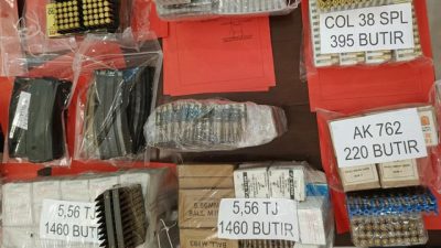 Polda Lampung Grebek Sarang Perakit Senpi Rakitan di Bandar Lampung, Ribuan Peluru Diamankan!